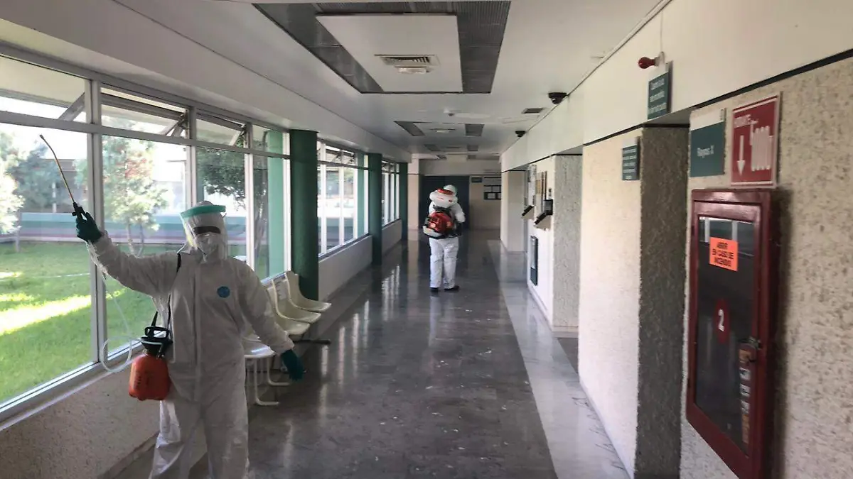 Sanitiación IMSS Durango